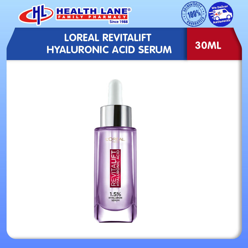 LOREAL REVITALIFT HYALURONIC ACID SERUM 30ML
